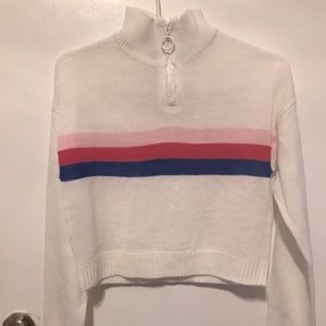 long sleeve crop top